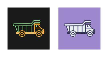 Dump Truck Vector Icon