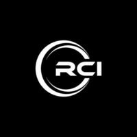 RCI Logo Design, Inspiration for a Unique Identity. Modern Elegance and Creative Design. Watermark Your Success with the Striking this Logo. vector