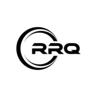 RRQ Logo Design, Inspiration for a Unique Identity. Modern Elegance and Creative Design. Watermark Your Success with the Striking this Logo. vector