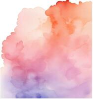 Pink watercolor paint background photo