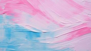 Pink and blue painted background photo