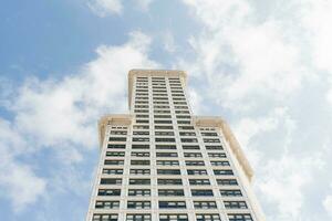 Seattle, Washington, USA. March 2020. Smith Tower on a clear Sunny day photo