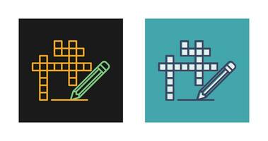 Crossword Vector Icon