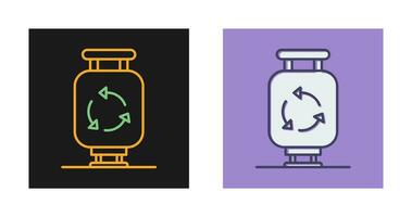 Gas Cylinder Vector Icon