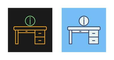 Information Desk Vector Icon