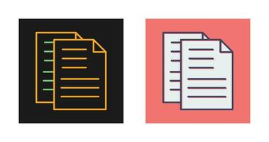 Files Vector Icon