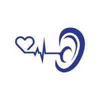 Hearing Logo Template vector icon design