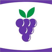 Grapes Modern Abstract Logo photo