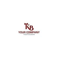 KB Logo Design Vector Template