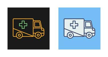 Ambulance Vector Icon