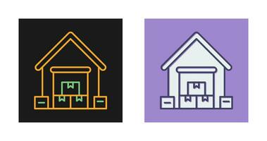 Warehouse Vector Icon