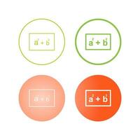 Formula Vector Icon