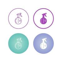 Water Spray bottle Vector Icon