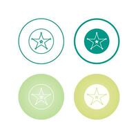 Sheriff Badge Vector Icon