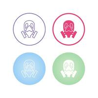 Oxygen Mask Vector Icon