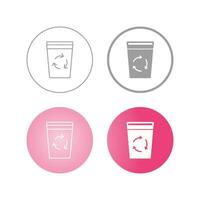 Recycle Bin Vector Icon