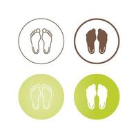 Feet Vector Icon