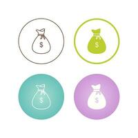 Money Bag Vector Icon