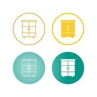 Shelves Cabinet Vector Icon