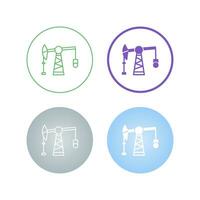 Pumpjack Vector Icon