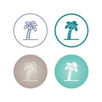 Palm Tree Vector Icon