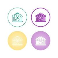 Circus Tent Vector Icon