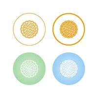 Apple Pie Vector Icon