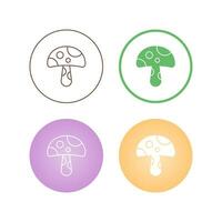 Mushroom Vector Icon