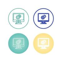 Settings Lcd Vector Icon