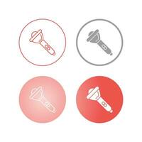 Flashlight Vector Icon