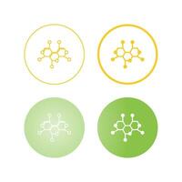 Molecule Structure Vector Icon