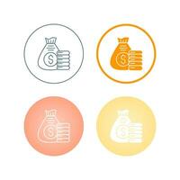 Money Bag Vector Icon