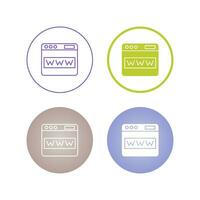 Website Vector Icon