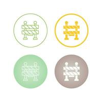 Barrier Vector Icon
