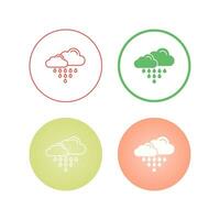 Acid Rain Vector Icon