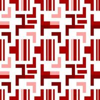red and black maze pattern. Abstract background. Vector Illustration.