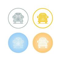 School Bus Vector Icon