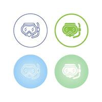 Diving Mask Vector Icon