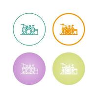 Drum Set Vector Icon