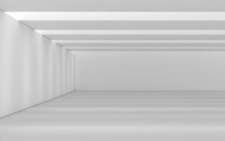 Empty building construction, with sunlight shade, 3d rendering. photo
