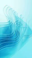 Gradient multilayer glass background, 3d rendering. video