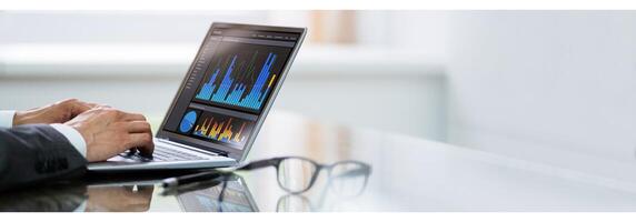 Financial investment business analytics concept photo