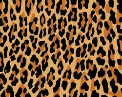 Leopard print pattern seamless background and printing or home decorate and more. vector