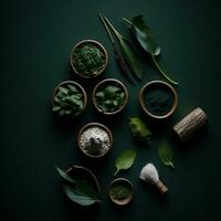 herbs and spices, ayurvedic medicine and products, herbal medicine and products photo
