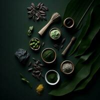 herbs and spices, ayurvedic medicine and products, herbal medicine and products photo