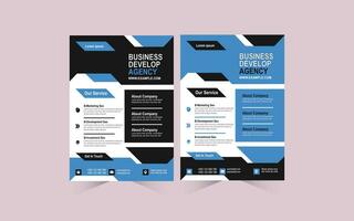 Corporate business marketing flyer Template vector