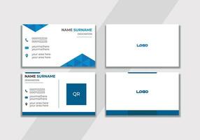 Business Card design Template. vector