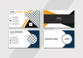 Business Card design Template. vector