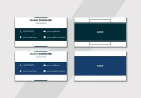 Business Card design Template. vector