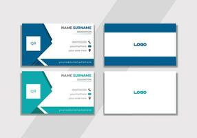 Business Card design Template. vector